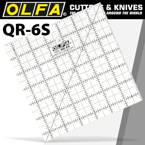 Olfa Quilt Ruler 6