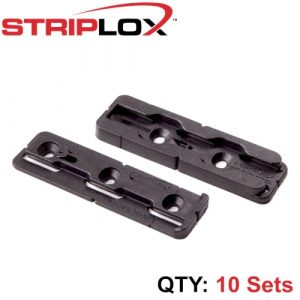 Striplox  Pro 23 Bulk Bag Black (10 Sets) (STRIP223023103)