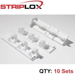 Striplox  90D White 98Mm Bulk Bag (10 Sets) (STRIP223098203)