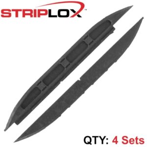 Striplox  Mini 120Mm Black (4 Sets) (STRIP240120103)