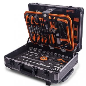 Kendo 124Pc Aluminium Case Tool Set (KEN90702)
