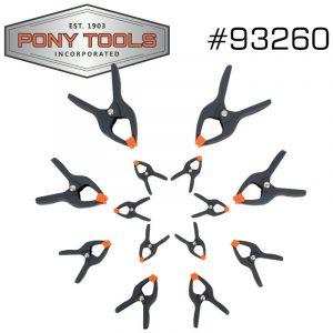 Pony 14Pc Plastic Spring Clamp Assortment Set | AC93260