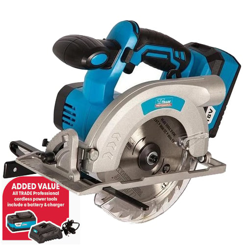 Trade Professional Cordless Circular Saw 18V Li-Ion 165mm | MCOP1817