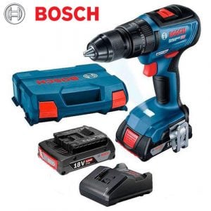 Bosch GSB 18V-50 Brushless Cordless Combi – 2 x 2.0Ah Kit | 06019H5100