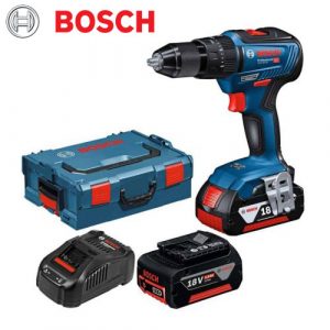 Bosch GSB 18V-50 Brushless Cordless Combi – 2 x 5.0Ah Kit | 06019H5101