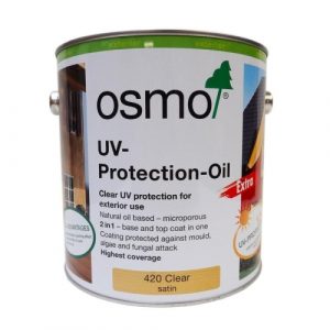 OSMO UV-Protection-Oil-EXTRA Clear Satin 750ml - Film Protection (420) | 11600026