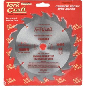 TorkCraft 160mm/20.16mm/20T TCD Circular Saw Blade