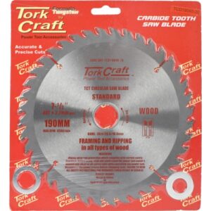 TorkCraft 190mm/30.20.16mm/40T TCD Circular Saw Blade