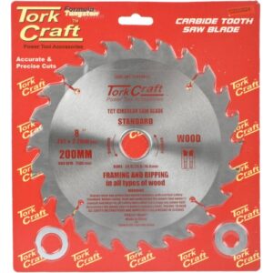 TorkCraft 200mm/30.20.16mm/24T TCD Circular Saw Blade