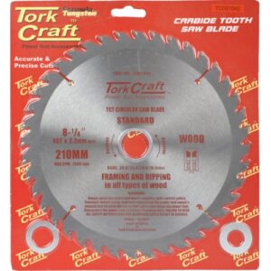 TorkCraft 210mm/30.1.20.16mm/40T TCD Circular Saw Blade