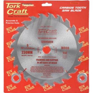 TorkCraft 230mm/30.1.20.16mm/24T TCD Circular Saw Blade