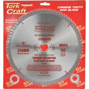 TorkCraft 250mm/30.1.20.1mm/80T TCD Circular Saw Blade (TCD25080)