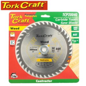 TorkCraft 200mm/30.20.16mm/40T TCP Circular Saw Blade