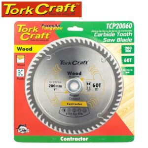 TorkCraft 200mm/30.20.16mm/60T TCP Circular Saw Blade