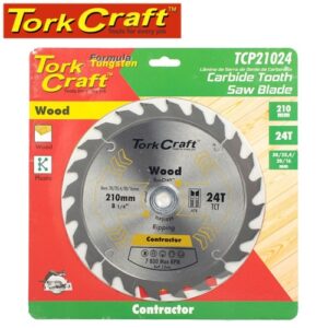 TorkCraft 210mm/30.20.16mm/24T TCP Circular Saw Blade