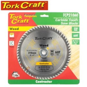 TorkCraft 210mm/30.20.16mm/60T TCP Circular Saw Blade