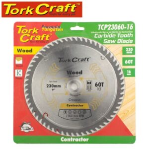 TorkCraft 230mm/16mm/60T TCP Circular Saw Blade