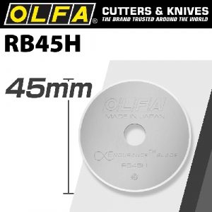 Olfa Endurance Blade For Rotary Cutter RB45-1 1/Pk 45mm