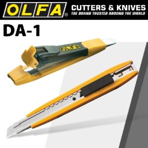 Olfa Knife Incorporating Snap Off Blade Dispenser 9mm Snap Off Cutter