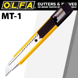 Olfa Cutter 12.5mm Mighty Tough Cutter With Auto Lock Snap Off Knife