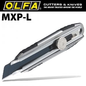 Olfa Cutter 18mm With Blade Wheel Lock + Excelback Blade