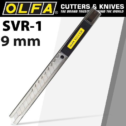Olfa Model SVR-1 Stainless Steel Cutter Snap Off Knife