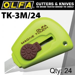 Olfa Magnetic Touch Knife 24 Per Pack