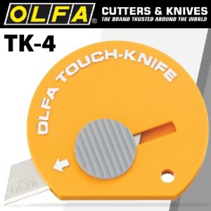 Olfa Touch Knife 32 Per Pack On Hang Up Display Card