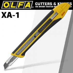 Olfa Knife XA1 9mm With ABB Blade X-Design Series Snap Off Knife Cutter