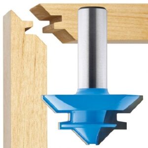 Rockler 45° Lock Miter Router Bit 1-3/4