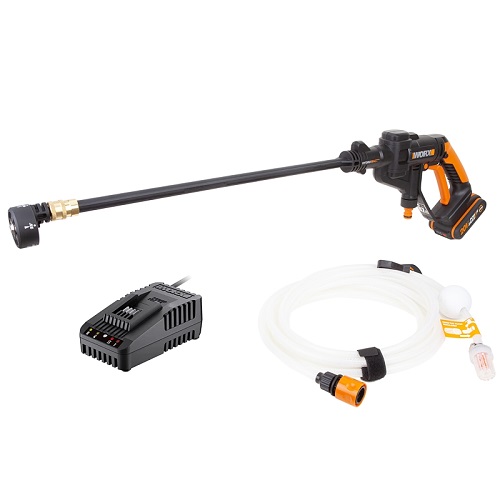 Worx 20V MAX Cordless HydroShot Pressure Cleaner 2.0Ah Kit