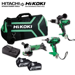 Hikoki/Hitachi Cordless 18V Li-Ion 5.0Ah Mega Starter Pack | KC18DGDL