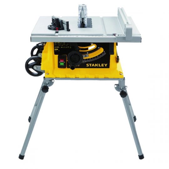 Stanley 1800w 254mm Table Saw W  Folding Stand 