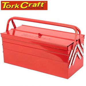 Tork Craft 5 Tray Cantilever Tool Box 468x218x230mm - Empty | TCTB001