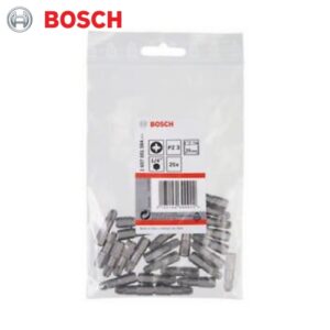 Bosch - 25Pcs Screwdriver Bit Extra Hard - PZ 3, 25mm | 2607001564