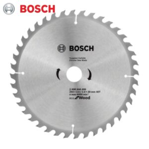 Bosch - C/Saw Blade Eco For Wood Ø254MM X K3MM X B30MM X 40T | 2608644406