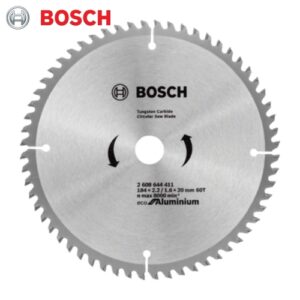 Bosch - C/Saw Blade Eco For Aluminium Ø184MM X K2.2MM X B20MM X 60T | 2608644411
