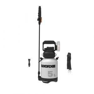 Worx- 20V Cordless 5L Garden Sprayer + Shoulder Strap (Tool Only) | WG829E.9