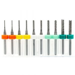 10Pc Fish Tail PCB End Mill Mixed Pack | FTL029