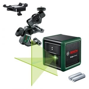 Bosch - Quigo Green Cross Line Laser - ± 0.6mm/m | 0603663C02