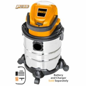 Ingco Cordless Vacuum Cleaner 20v 20 Litre (Solo Unit) | CVLI2005E