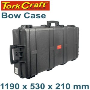 Tork Craft - Bow Case 1190x530x210mm With Pre-Cubed Breakout Foam | PLC1690