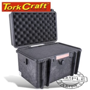 Tork Craft - Water & Dust Proof Hard Case 420x300x290mm OD With Black Foam (382323) | PLC1570