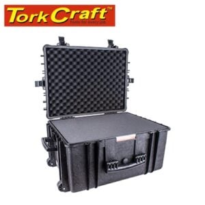 Tork Craft - Water & Dust Proof Hard Case 670x510x375mm OD With Black Foam (584433) | PLC1630