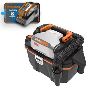Worx 20V Cordless NITRO GAL Wet & Dry Vacuum Brushless + Battery & Charger | WX031.9-BCSK
