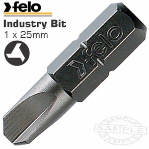 Felo TRI-WING No. 1 x 25mm Insert Bit (Bulk) | FEL02951010