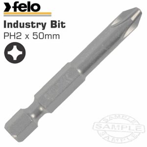 Felo PHILLIPS No. 2 x 50mm PWR Insert Bit (Bulk) | FEL03202510