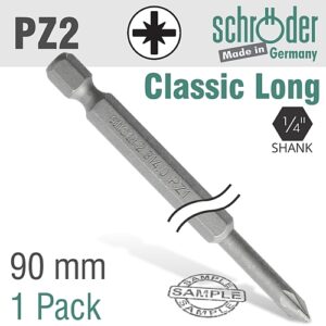 Schroder PZ No. 2 x 90mm Power Insert Bit | SC23181