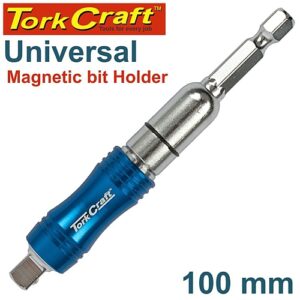 Tork Craft Magnetic Bit Holder 100mm Universal 1/4