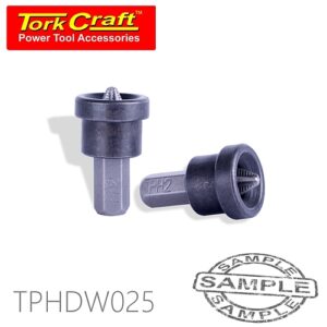 Tork Craft PHILLIPS No. 2 x 25mm Drywall Bit (Bulk) | T PHDW025